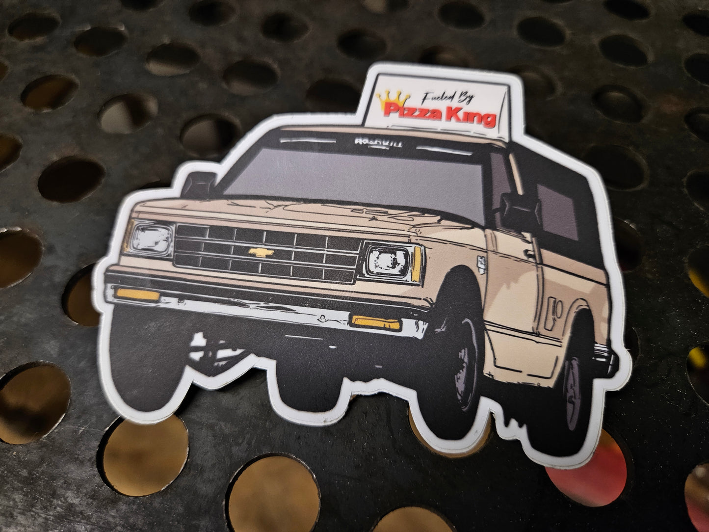 Pizza Truck Sticker